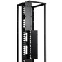 Tripp Lite SmartRack Vertical Cable Manager Black Steel Compact Routing Series SRCABLEVRT6