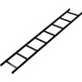 Middle Atlantic 90&deg; Vertical Inside Ladder Bend, 18 Inches Wide - Cable Ladder Bend - Black Powder Coat - 15.5" (393.70 mm) Length (Fleet Network)