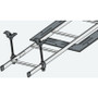 Middle Atlantic CLH-5/8ROD-6 Ceiling Mount for Cable Ladder - Black Steel - 72" (1828. 80 mm) Length
