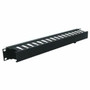 Middle Atlantic PHCM Series 1RU Horizontal Cable Management - 2in Depth - Cable Manager - 1U Rack Height - Plastic - 1 Pack (Fleet Network)
