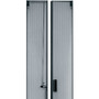 Middle Atlantic Split Vented Rear Door, 44 RU DRK Racks - Steel - Black - 44U Rack Height - 78.32" (1989.33 mm) Height x 27.17" mm) x (Fleet Network)