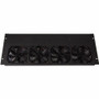 Middle Atlantic BGR Series 276 CFM Fan Top for BGR Series Racks - 4 Fan - 2064.6 gal/min (7815449.66 mL/min) - Black (Fleet Network)