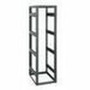 Middle Atlantic BGR Series Four Post Floor Standing Rack With Rear Door 27 Inch Depth Height Mm X BGR-3827