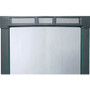 Middle Atlantic Curved Door Plexi - Plexiglas - Black - 38U Rack Height - 69.47" (1764.54 mm) Height x 21.85" (554.99 mm) Width (Fleet Network)