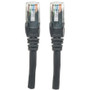 Intellinet Network Patch Cable, Cat6, 15m, Black, CCA, U/UTP, PVC, RJ45, Gold Plated Contacts, Snagless, Booted, Lifetime Warranty, - (342100)