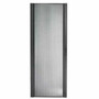 APC by Schneider Electric Perforated Curved Door Panel - Black - 1 Each - 80.47" (2044 mm) Height x 29.53" (750 mm) Width x 1.38" (35 (Fleet Network)