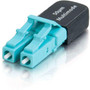 C2G Duplex LC 50/125 Multimode Fiber Optic Loopback - Loopback Testing - 1 - Optical Fiber (Fleet Network)