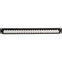 Tripp Lite 24-Port Cat6 Cat5e Patch Panel Low Profile Feed Through Rackmount RJ45 1U TAA - 24 x RJ-45 - 24 Port(s) - 24 x RJ-45 - 24 x (N250-024-LP)