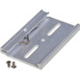Brainboxes Mounting Rail Kit for Serial/Parallel Adapter - Aluminum (Fleet Network)