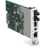 Black Box Media Conversion Module - Twisted Pair, Optical Fiber - Multi-mode, Single-mode - Fast Ethernet - Hot-swappable (Fleet Network)