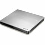 LG GP60NS50 Portable DVD-Reader - External - Retail - Silver - DVD-RAM/±R/±RW Support - 24x CD Read/24x CD Write/24x CD - 8x (Fleet Network)