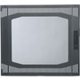 Middle Atlantic Plexi Vented Front Door, 7 RU DTRK racks - Steel, Plexiglass - Gray - 7U Rack Height - 14.13" (358.90 mm) Height x mm) (Fleet Network)