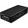 Intellinet Gigabit High-Power PoE+ Injector, 1 x 30 W, IEEE 802.3at/af Power over Ethernet (PoE+/PoE) (With C14 2 Pin Euro Power Cord) (Fleet Network)