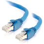 C2G 150ft Cat6 Snagless Solid Shielded Network Patch Cable - Blue - 150 ft Category 6 Network Cable for Network Device - First End: 1 (43170)