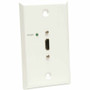 Tripp Lite series HDMI Over Cat5 Passive Extender Remote Wallplate - 1 x HDMI Port(s) - 1 x RJ-45 Port(s) (Fleet Network)