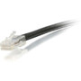 C2G 25ft Cat6 Non-Booted Unshielded (UTP) Ethernet Cable - Cat6 Network Patch Cable - PoE - Black - 25 ft Category 6 Network Cable for (Fleet Network)