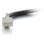 C2G 25ft Cat6 Non-Booted Unshielded (UTP) Ethernet Cable - Cat6 Network Patch Cable - PoE - Black - 25 ft Category 6 Network Cable for (Fleet Network)