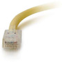 C2G 10ft Cat6 Non-Booted Unshielded Ethernet Network Patch Cable - Yellow - 10 ft (3.05 m) Category 6 Network Cable for Network Device (Fleet Network)
