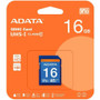 Adata Premier 16 GB Class 10/UHS-I SDHC - 50 MB/s Read - 33 MB/s Write (Fleet Network)