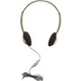 Hamilton Buhl On Ear Stereo Headphone with Volume Control - Stereo, Mono - Mini-phone (3.5mm) - Wired - 32 Ohm - 20 Hz to 20 kHz - - - (Fleet Network)