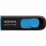 Adata AUV128-64G-RBE DashDrive UV128 64GB USB 3. 2 Gen 1 Flash Drive - 100 MB/s Read Speed - Black/Blue - Lifetime Warranty