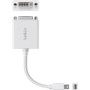 Belkin Mini DisplayPort to DVI Adapter, M/F, 1080p - DVI/Mini DisplayPort Video Cable for Video Device - First End: 1 x Mini Digital - (Fleet Network)