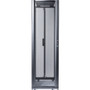 APC by Schneider Electric NetShelter SX AR3100X605 Rack Cabinet - 42U Rack Height - Black - 3006 lb (1363498.66 g) Maximum Weight (Fleet Network)