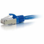 C2G 14ft Cat6a Snagless Shielded STP Ethernet Network Patch Cable - Blue - 14 ft (4.27 m) Category 6a Network Cable for Network Hub, - (00683)