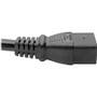 Tripp Lite by Eaton P040-012 Tripp Lite 12ft Heavy Duty Power Cord Extension - C19 to L6-20P - 20A 250V AC - 12 AWG - Black