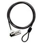 Toshiba ACC010 Noteworthy Notebook Cable Lock - Combination Lock - Stainless Steel (Fleet Network)
