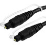 Monoprice 50ft Optical Toslink 5.0mm OD Audio Cable - 50 ft Fiber Optic Audio Cable for Audio Device - First End: 1 x Toslink Digital (2669)