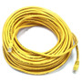 Monoprice 75FT 24AWG Cat6 550MHz UTP Ethernet Bare Copper Network Cable - Yellow - 75 ft Category 6 Network Cable for Network Device - (Fleet Network)