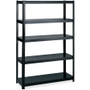 Safco 48" Wide 24" Deep Boltless Shelving - 5 Compartment(s) - 72" (1828.80 mm) Height x 48" (1219.20 mm) Width x 24" (609.60 mm) - - (Fleet Network)