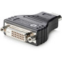 HP HDMI to DVI Adapter - 1 x HDMI Digital Audio/Video Male - 1 x DVI Video Female (Fleet Network)