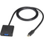 Black Box Mini DisplayPort to VGA Cable, MF, 15-ft. (4.5-m) - 15 ft DisplayPort/VGA Video Cable for Audio/Video Device, Tablet, PC - 1 (Fleet Network)