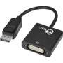 SIIG DisplayPort to DVI Adapter Converter - DisplayPort/DVI Video Cable for Video Device, Notebook - First End: 1 x 20-pin DisplayPort (Fleet Network)