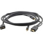 Kramer High-Speed HDMI Flexible Cable with Ethernet & 3.5mm Stereo Audio - 3 ft (0.91 m) HDMI/Mini-phone A/V Cable for Audio/Video - 1 (Fleet Network)