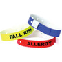 Zebra Color Coded Label - ALLERGY - 1" (25.40 mm) Width x 10" (254 mm) Length - Permanent Adhesive - Rectangle - Laser - Red - Tyvek - (Fleet Network)