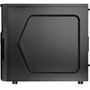 Thermaltake Versa H21 Mid-tower Chassis - Mid-tower - Black - Steel - 6 x Bay - 0 - Micro ATX, ATX Motherboard Supported - 3 x Fan(s) (CA-1B2-00M1NN-00)