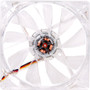 Thermaltake Pure 12 LED DC Fan- Red - 4.72" (120 mm) Maximum Fan Diameter - 1 x Fan(s) - 41 CFM (69.65m³/h) Maximum Airflow - 1000 rpm (Fleet Network)