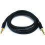 Monoprice 6ft Premier Series 1/4-inch (TS) Male to Male 16AWG Audio Cable (Gold Plated) - 6 ft (1.83 m) 6.35mm Audio Cable for Audio - (Fleet Network)