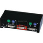 Monoprice 2-Port DVI KVM Switch - Retail - 2 Computer(s) - 1 Local User(s) - 1280 x 1024 - 6 x PS/2 Port - 3 x DVI (4074)