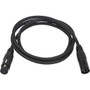 Monoprice 1.5 Meter (5ft) 3-pin DMX Lighting & AES/EBU Cable - 5 ft XLR Audio Cable for Audio Device - First End: 3 x XLR Audio - Male (Fleet Network)