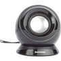 Lenovo M0520 2.0 Speaker System - 2 W RMS - Black - 90 Hz to 20 kHz - Headphone - USB (Fleet Network)