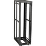 Black Box Elite Server And PDU Rack Cabinet With Plexiglas Front 6 Fans Mesh Steel Frame Height Fan For S EC45U2436TPMS6NK