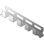 Black Box 19" Horizontal IT Rackmount Cable Manager - 45U, Single-Sided, Gray - Cable Manager - Gray - 45U Rack Height (Fleet Network)