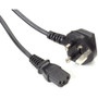 Black Box International BS 1363 UK Plug To IEC 60320 2 M 21 Gauge Durable Power Cord U.K AC Ft A V EPXR04-R2