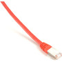 Black Box SlimLine Cat.6 (F/UTP) Patch Network Cable - 5 ft Category 6 Network Cable for Network Device - First End: 1 x RJ-45 Network (Fleet Network)