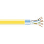 Black Box CAT5e 350-MHz Solid Bulk Cable F/UTP CMP Plenum YL 1000FT Spool - 1000 ft (304.80 m) Category 5e Network Cable for Network - (Fleet Network)