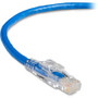 Black Box GigaBase 3 Cat.5e UTP Patch Network Cable - 3 ft Category 5e Network Cable for Patch Panel, Wallplate, Network Device - End: (Fleet Network)